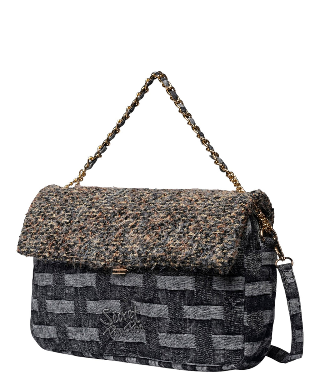 Secret Pon Pon Ysobel Bouclé sac porté épaule