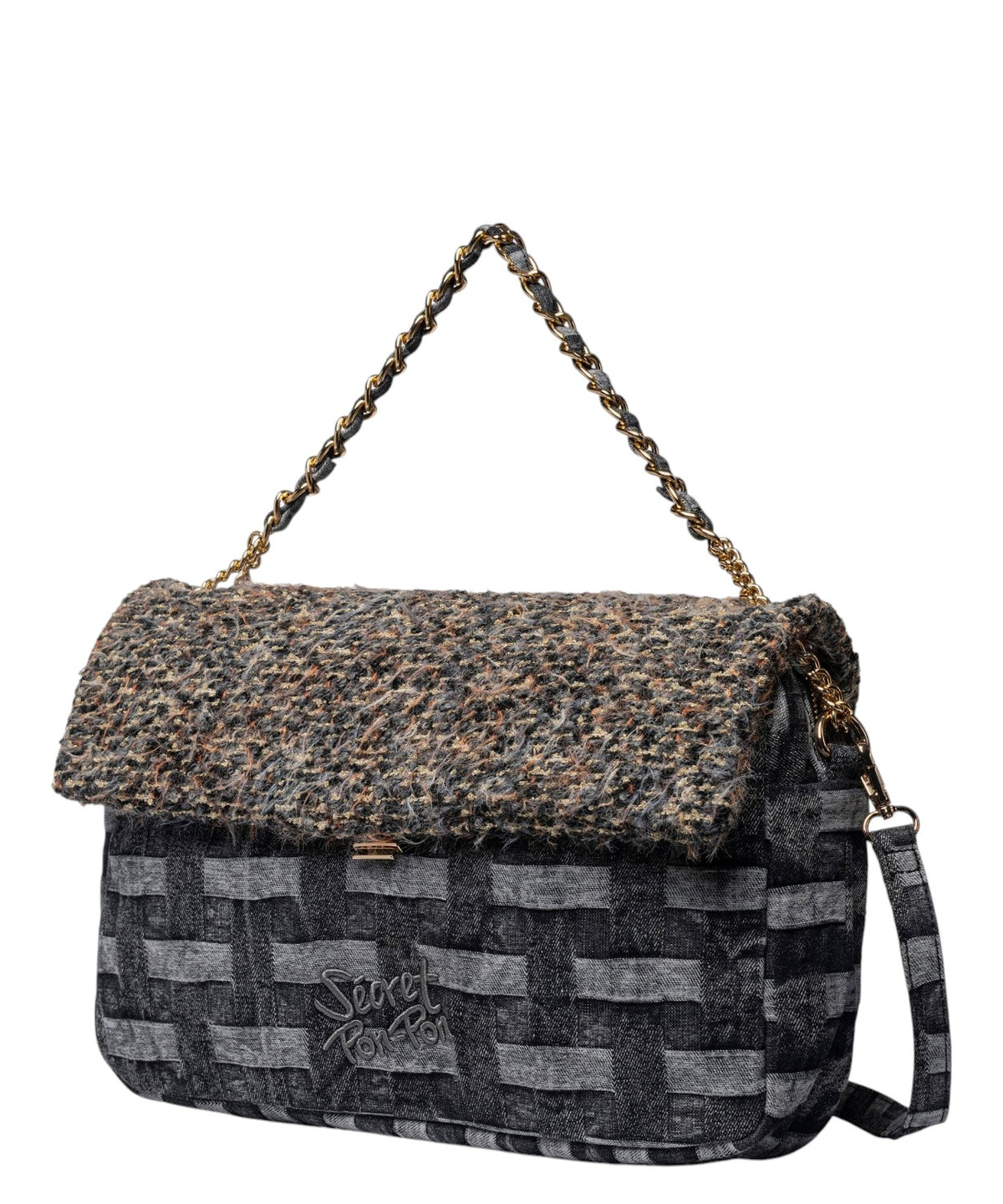 Secret Pon Pon Ysobel Bouclé sac porté épaule
