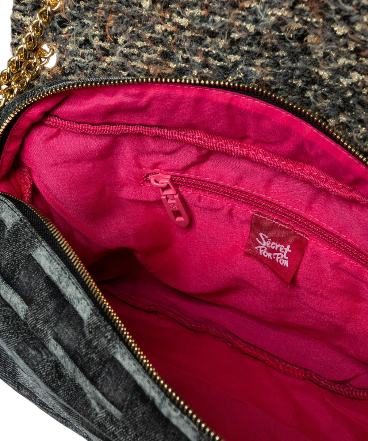 Secret Pon Pon Ysobel Bouclé sac porté épaule