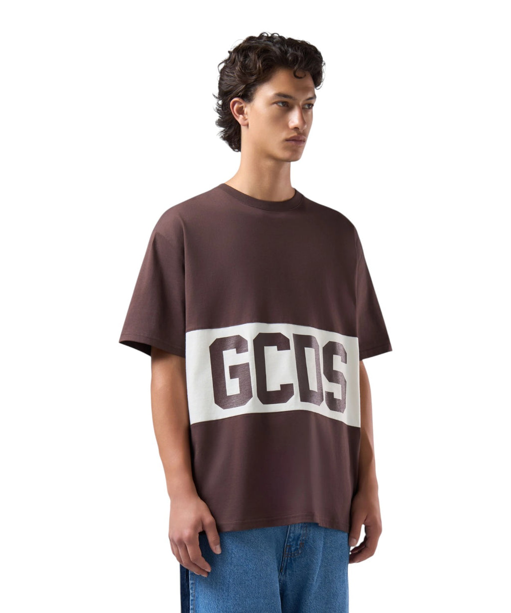 T-shirts GCDS oversize avec logo Band contrastant