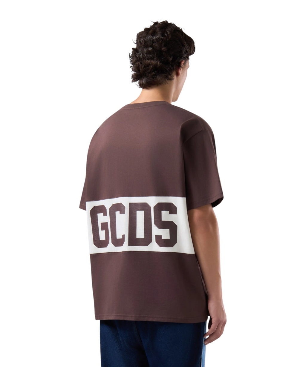 T-shirts GCDS oversize avec logo Band contrastant