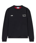 Sweat-shirt GCDS à col rond avec logo à bandes au dos