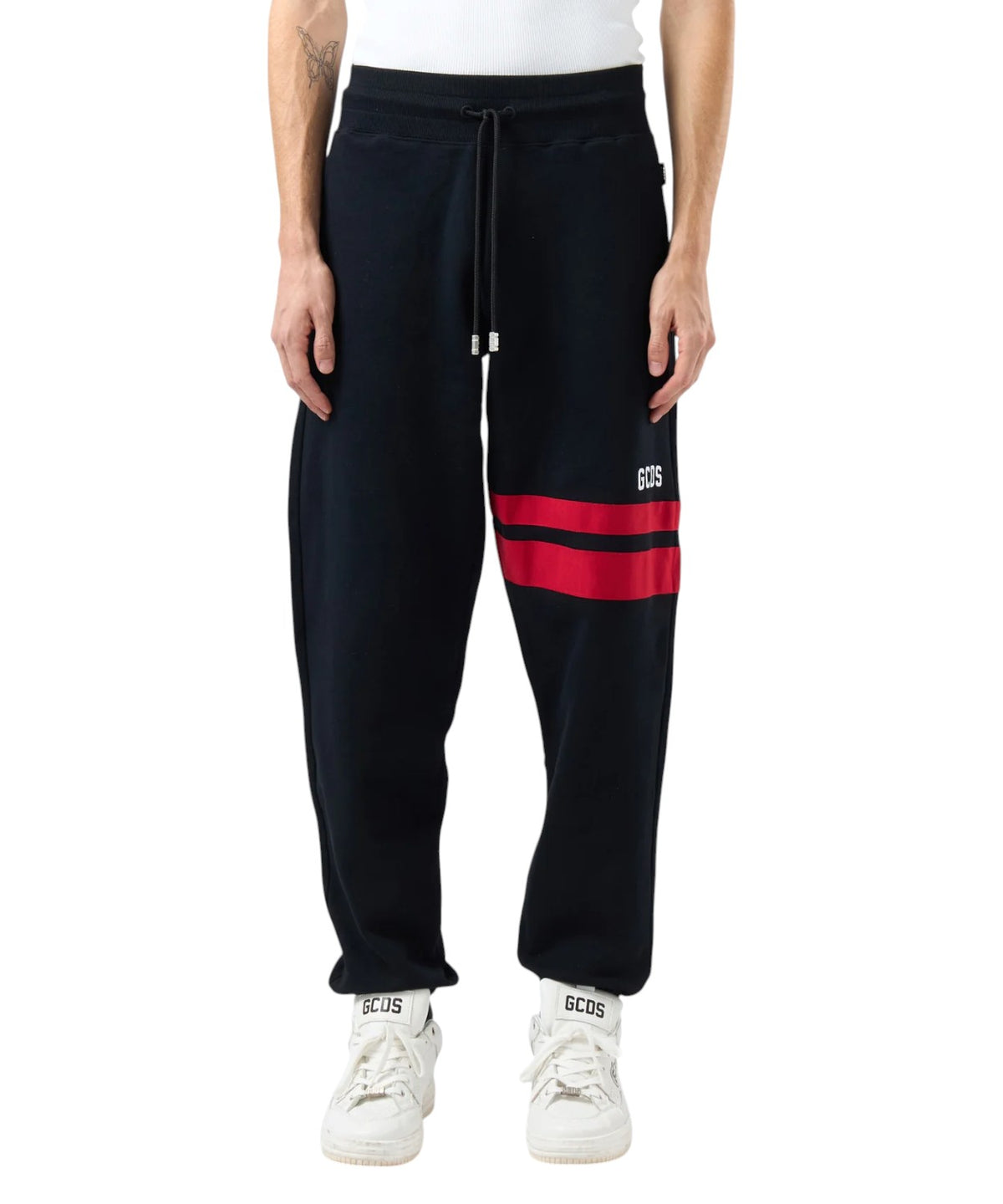 Pantalons de survêtement GCDS Logo Regular en coton