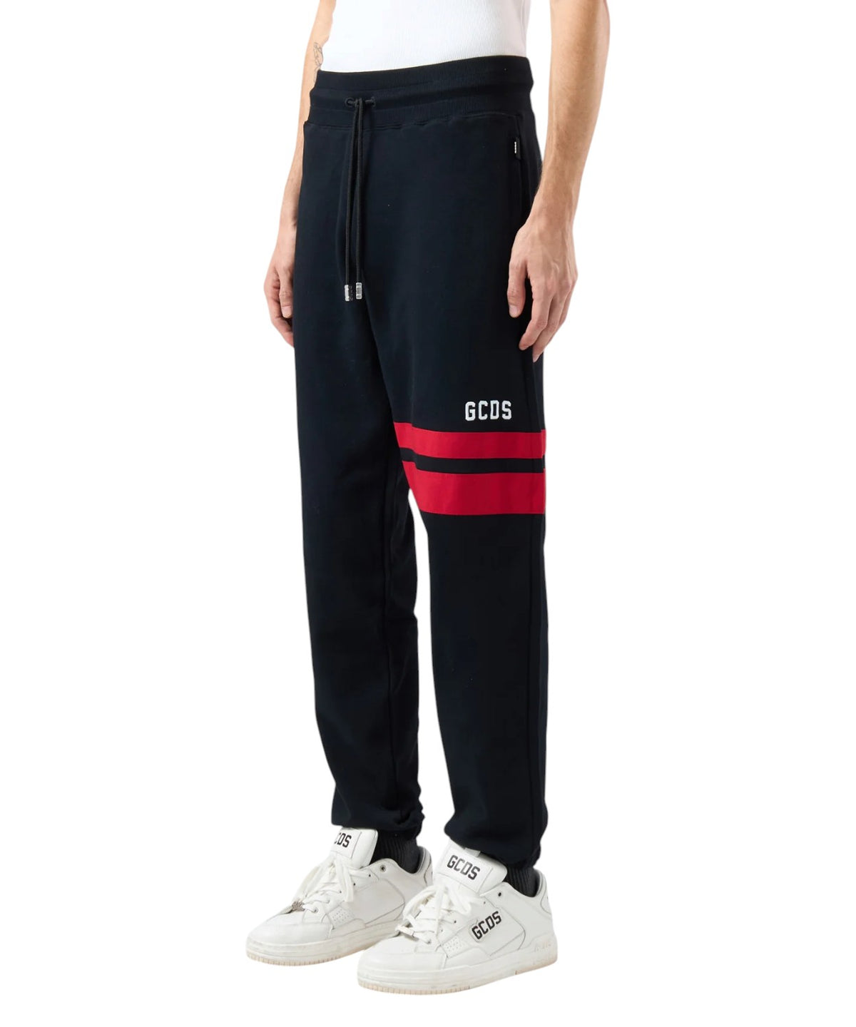 Pantalons de survêtement GCDS Logo Regular en coton