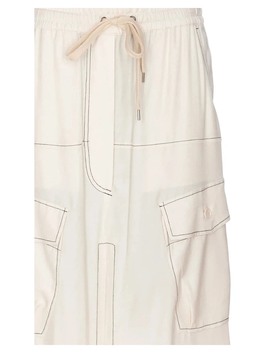 Gonna Gulp in Twill di Viscosa-Gonne-Pinko-Vittorio Citro Boutique