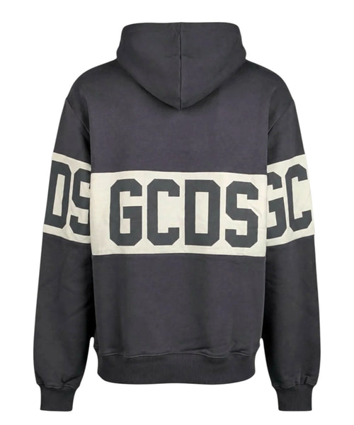 Sweat à capuche GCDS avec logo Band contrastant