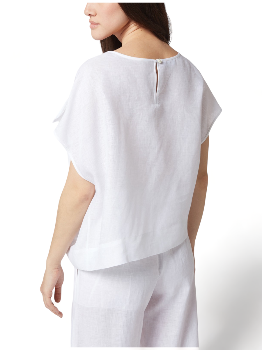 Blusa con scollo a barca-Emporio Armani-Camicie-Vittorio Citro Boutique