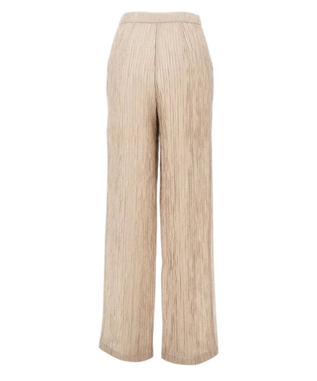 Pantalon en taffetas Lurex Emporio Armani