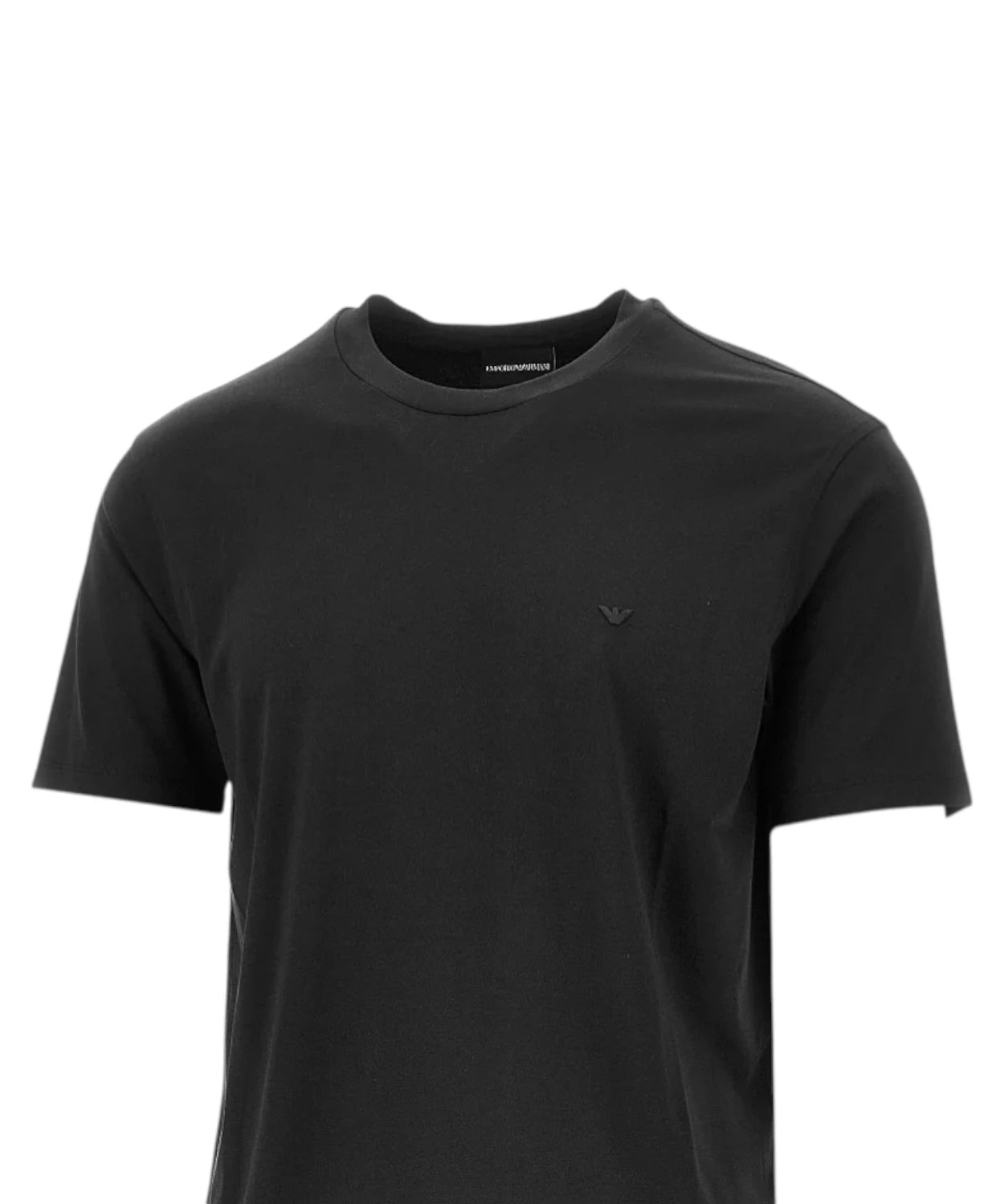T-shirt slim fit Emporio Armani con logo ricamato