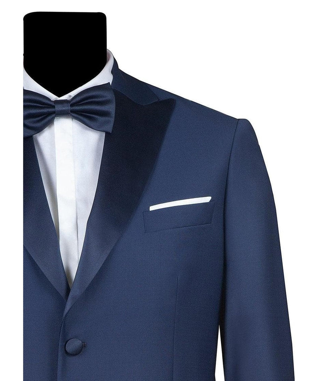 Abito con rever in raso drop 4 2