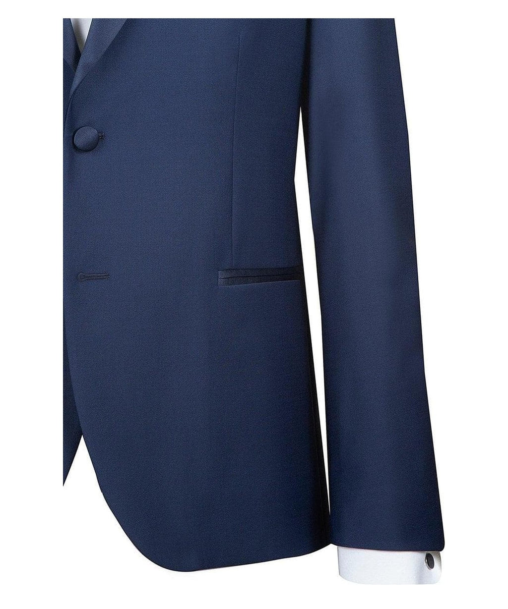 Abito con rever in raso drop 4 4