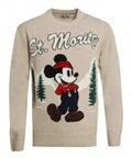 Maglione MC2 Saint Barth Heron con ricamo Mickey Mouse-Mc2 Saint Barth-Maglieria-Vittorio Citro Boutique