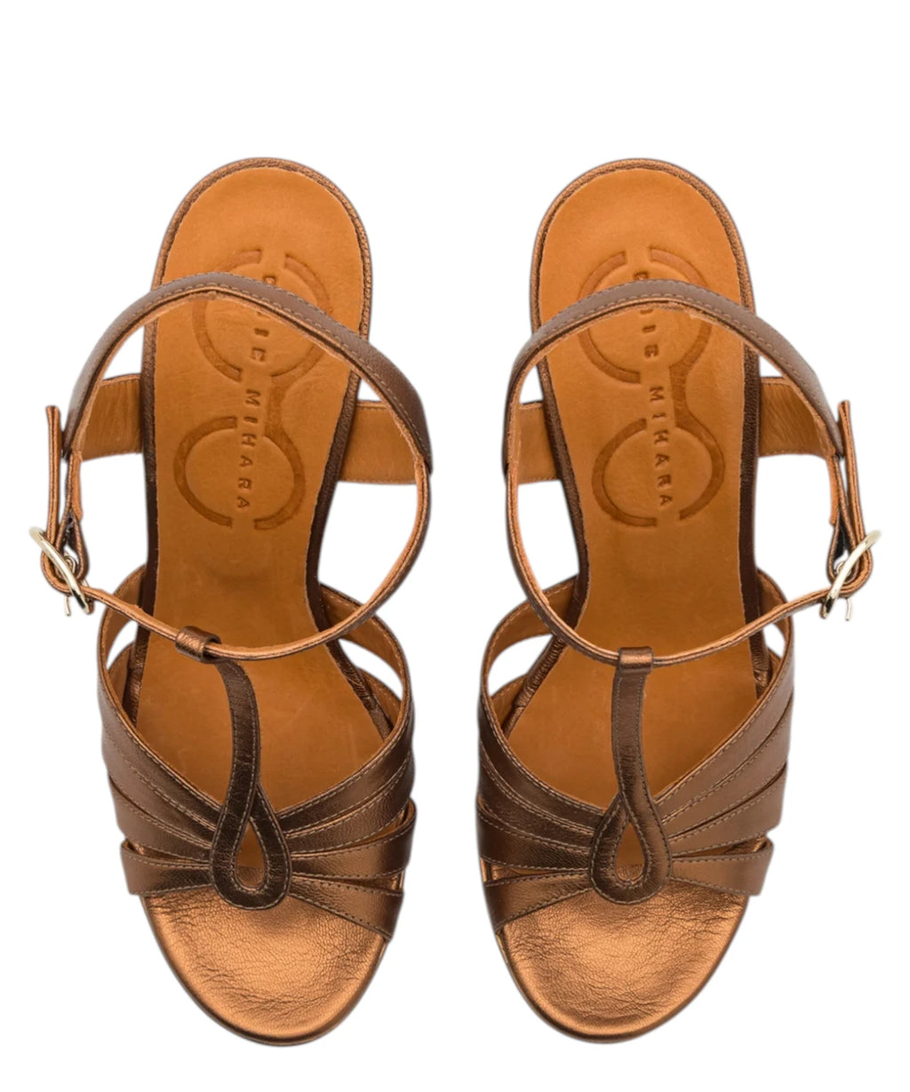 Sandales Chie Mihara CAFRA avec talon large et plateau