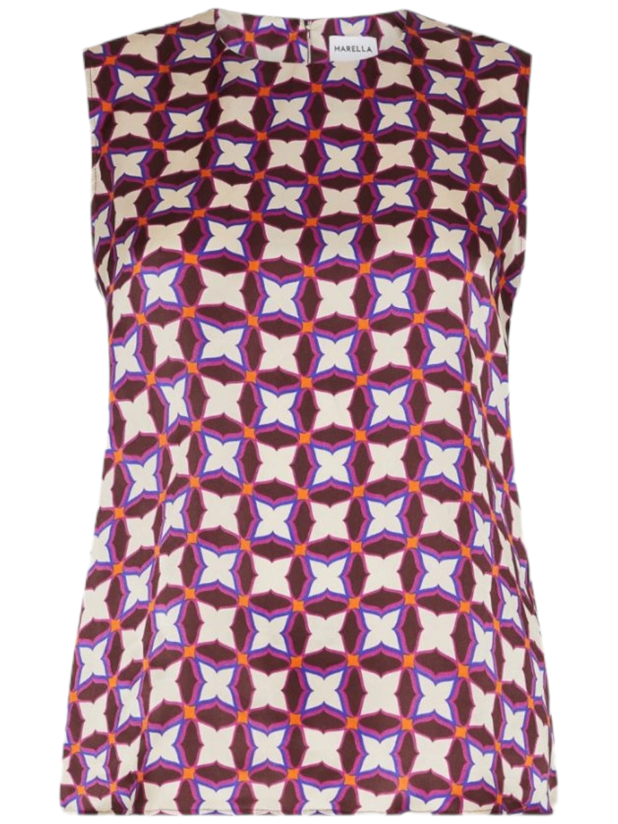 Top in raso Nalut-Marella-Top-Vittorio Citro Boutique