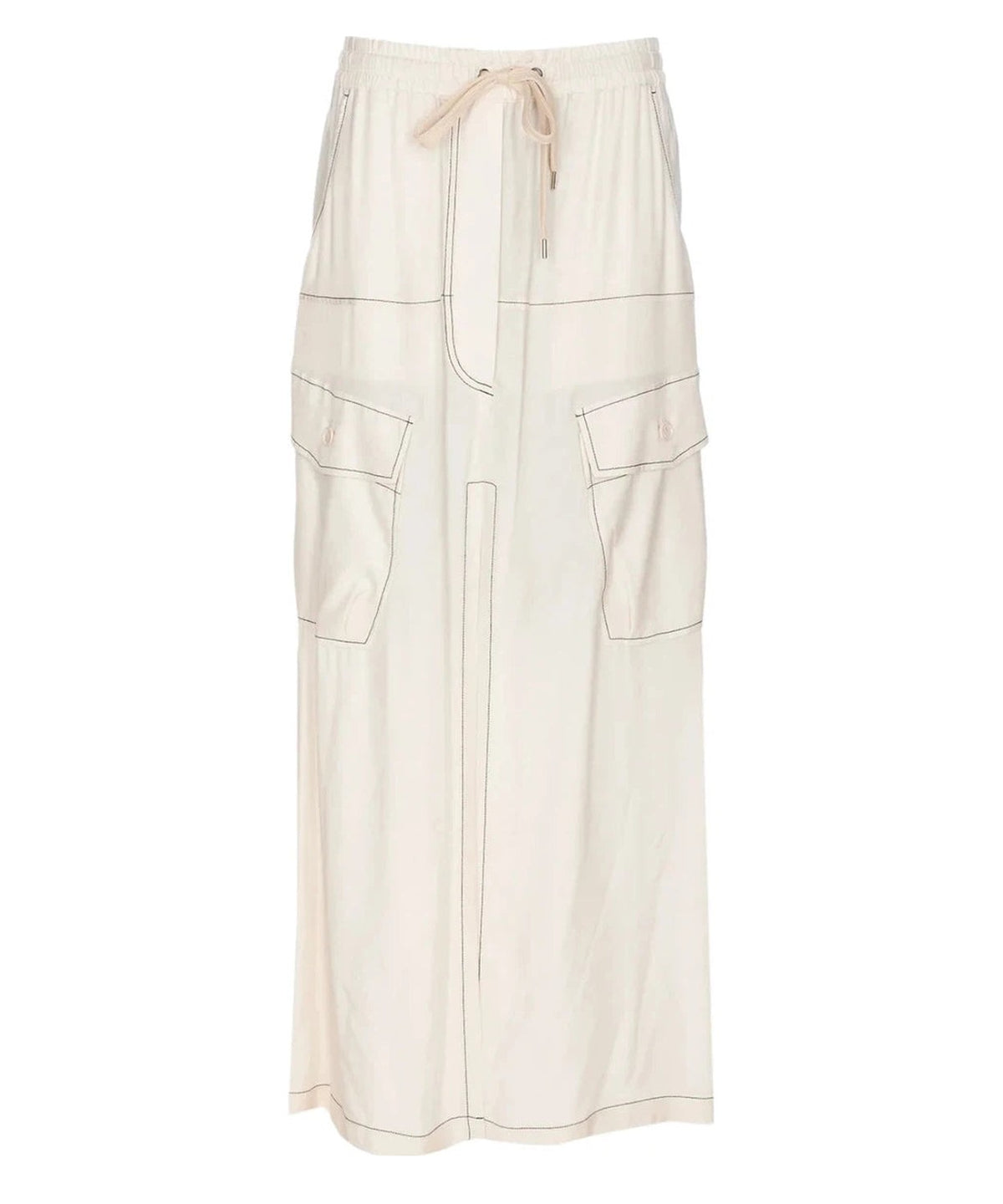Gonna Gulp in Twill di Viscosa-Gonne-Pinko-Vittorio Citro Boutique