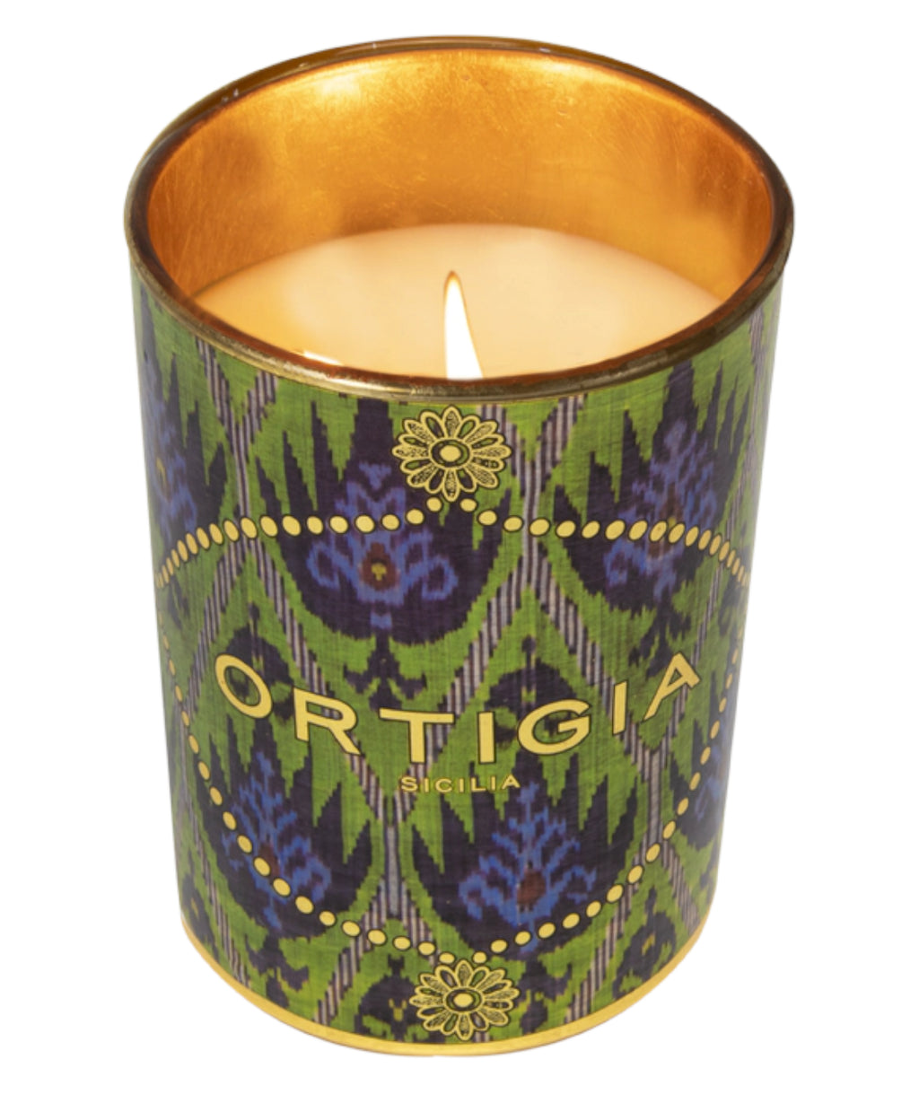Ortigia Bougie Décorée Bergamote 150g