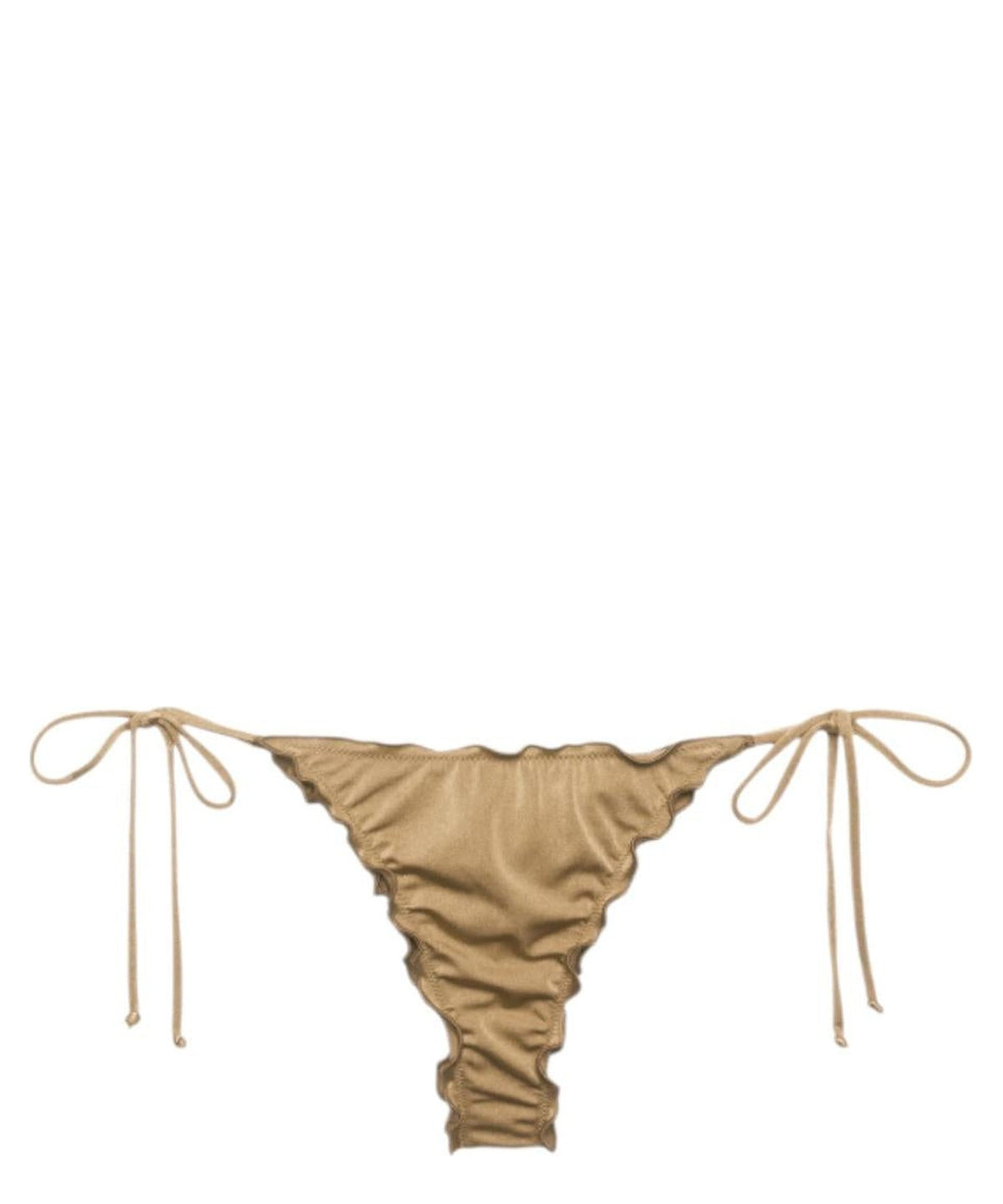 Slip Bikini Miami Shimmer Oro a Taglio Sgambato-Mc2 Saint Barth-Costumi da bagno-Vittorio Citro Boutique