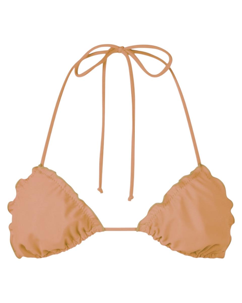 Top Bikini Triangolo Sagittarius Oro con Spalline Regolabili-Mc2 Saint Barth-Costumi da bagno-Vittorio Citro Boutique