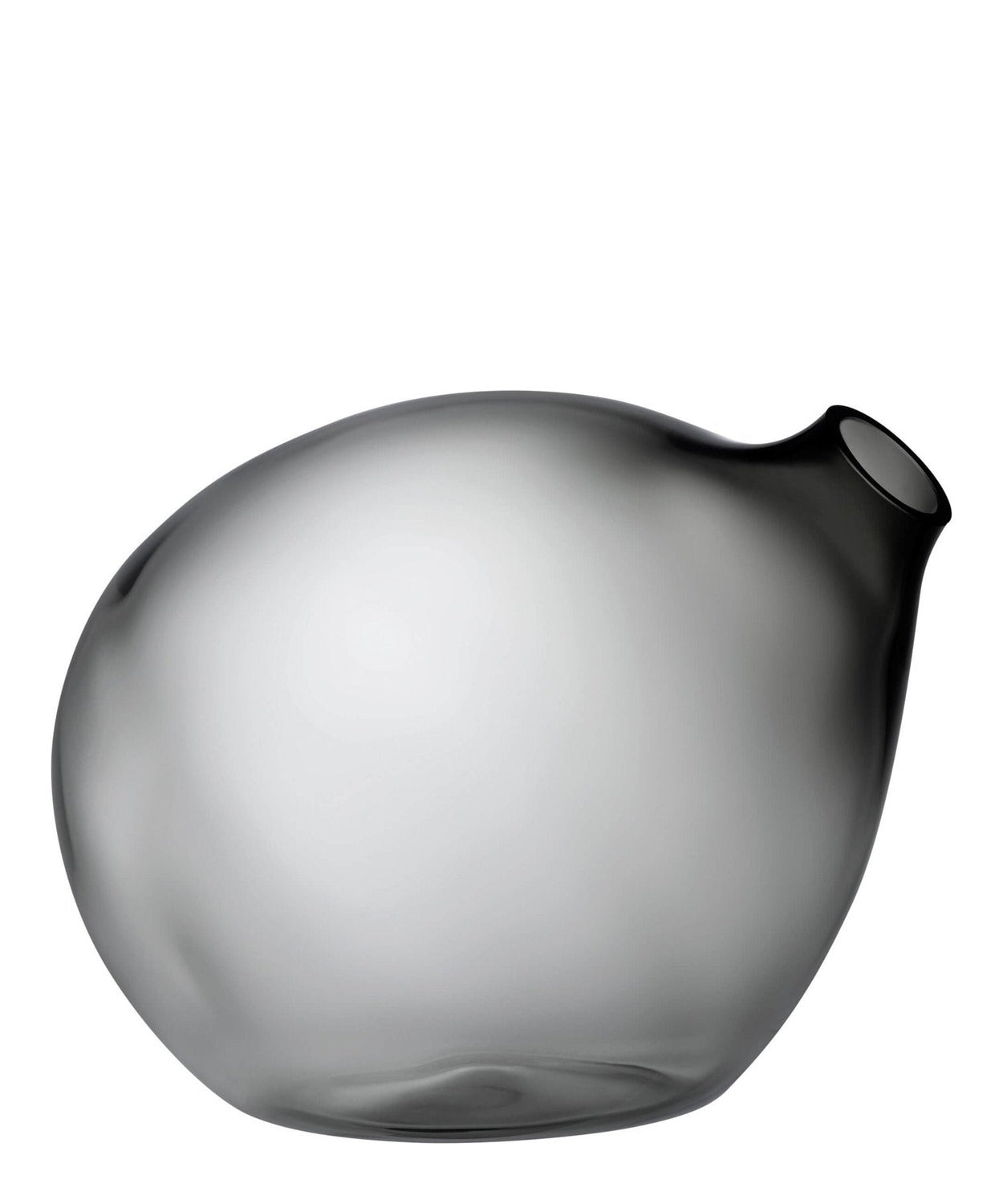 Vaso Bubble medio NUDE in cristallo senza piombo