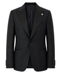 Giacca smoking blu con dettaglio in lurex - kosmo 1