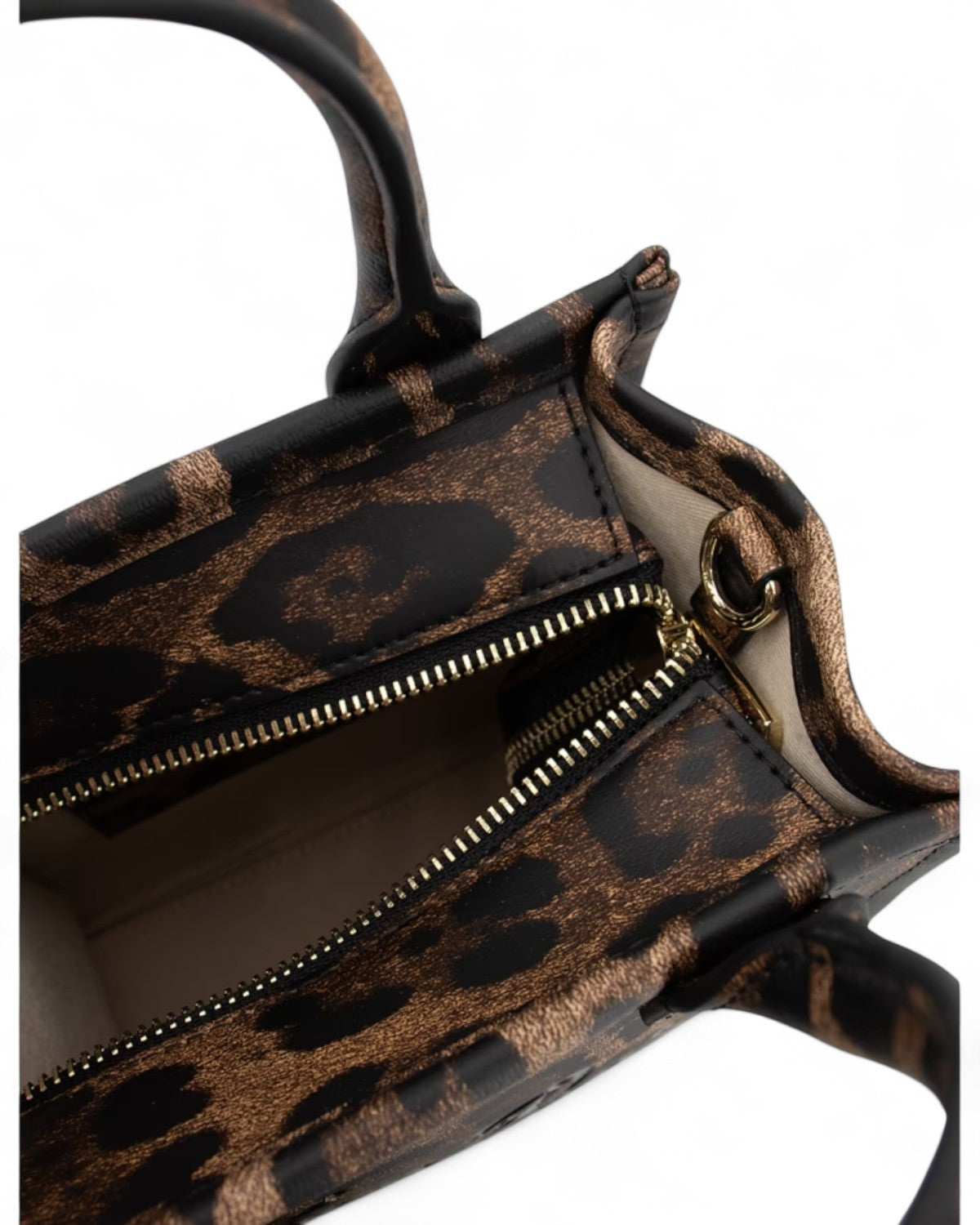 Vanity Bag Mini in pelle printed leopard-Mc2 Saint Barth-Borse a mano-Vittorio Citro Boutique