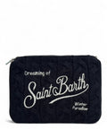 Borsa Parisienne Wool Braid con logo ricamato-Mc2 Saint Barth-Borse a spalla-Vittorio Citro Boutique