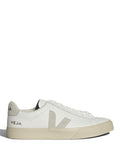 Baskets VEJA Campo en cuir blanc naturel en cuir