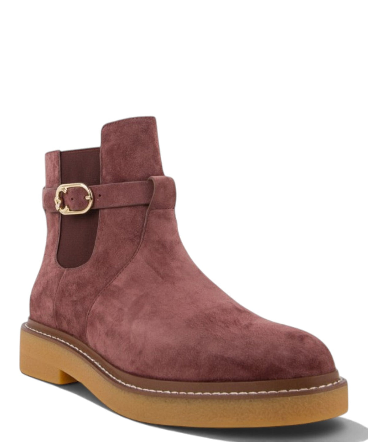 Bottines Coccinelle C-Saddle en daim avec boucle