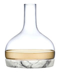 Caraffa Chill con base in marmo NUDE in cristallo senza piombo