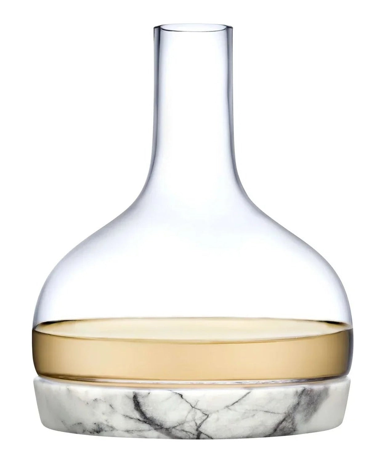 Caraffa Chill con base in marmo NUDE in cristallo senza piombo
