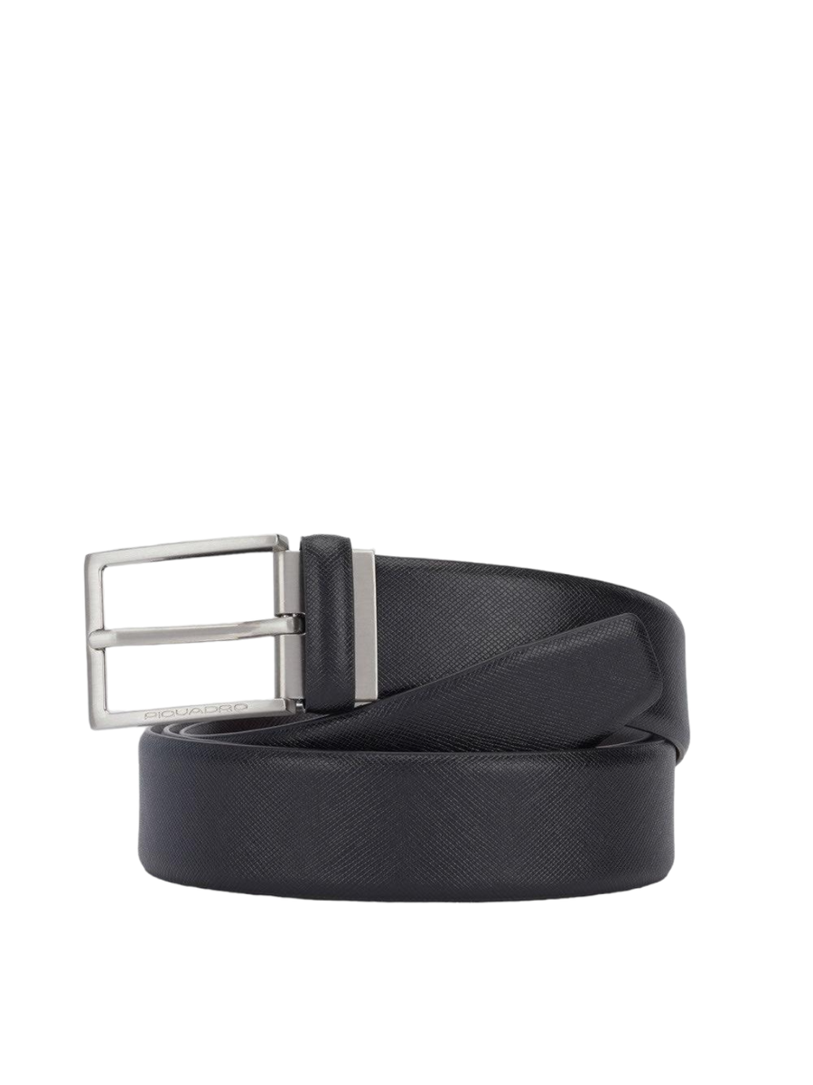 Cintura uomo reversibile con fibbia ad ardiglione-Cinture-Piquadro-Vittorio Citro Boutique