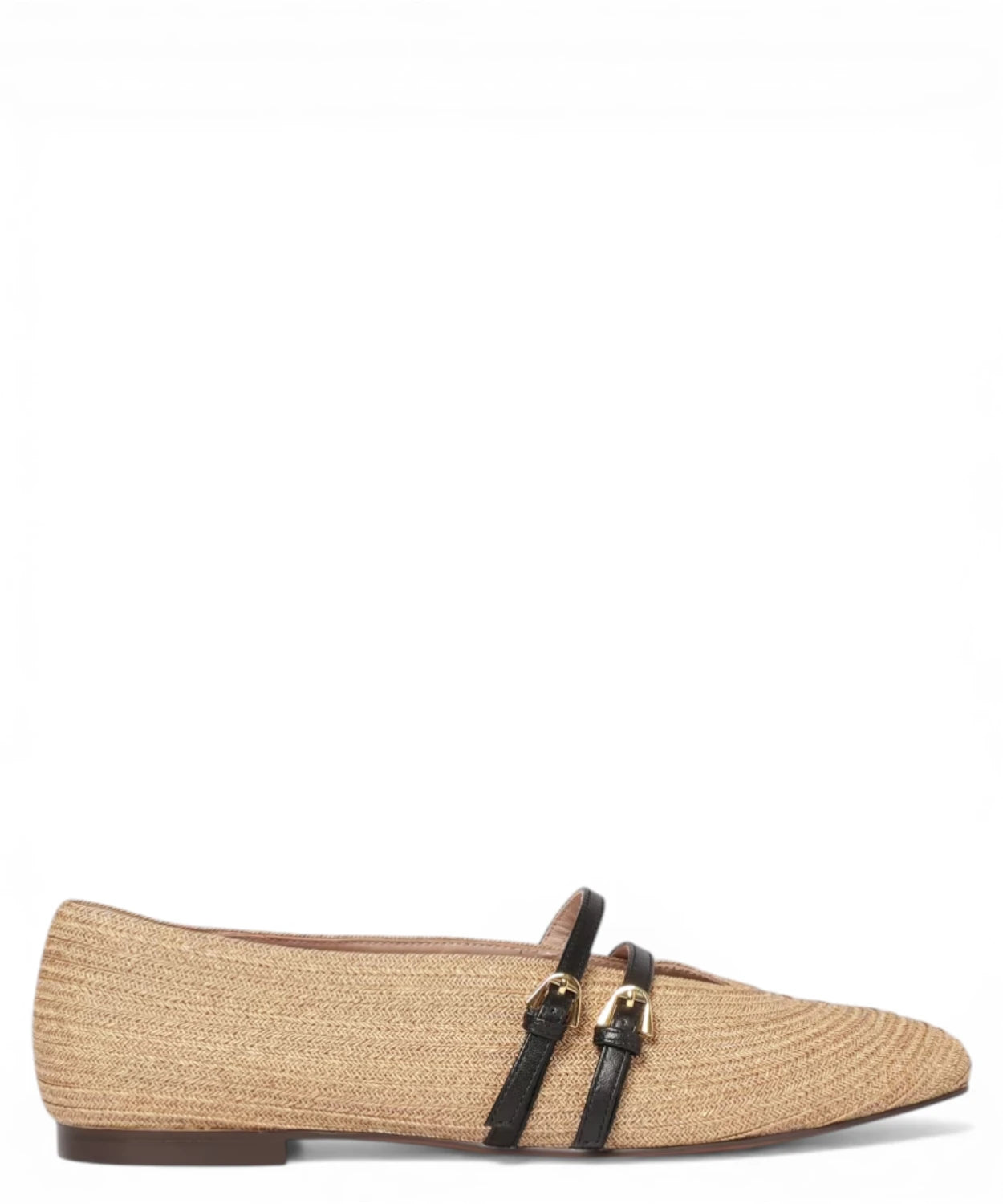 Ballerine Coccinelle Risako in Rafia con Laccetti