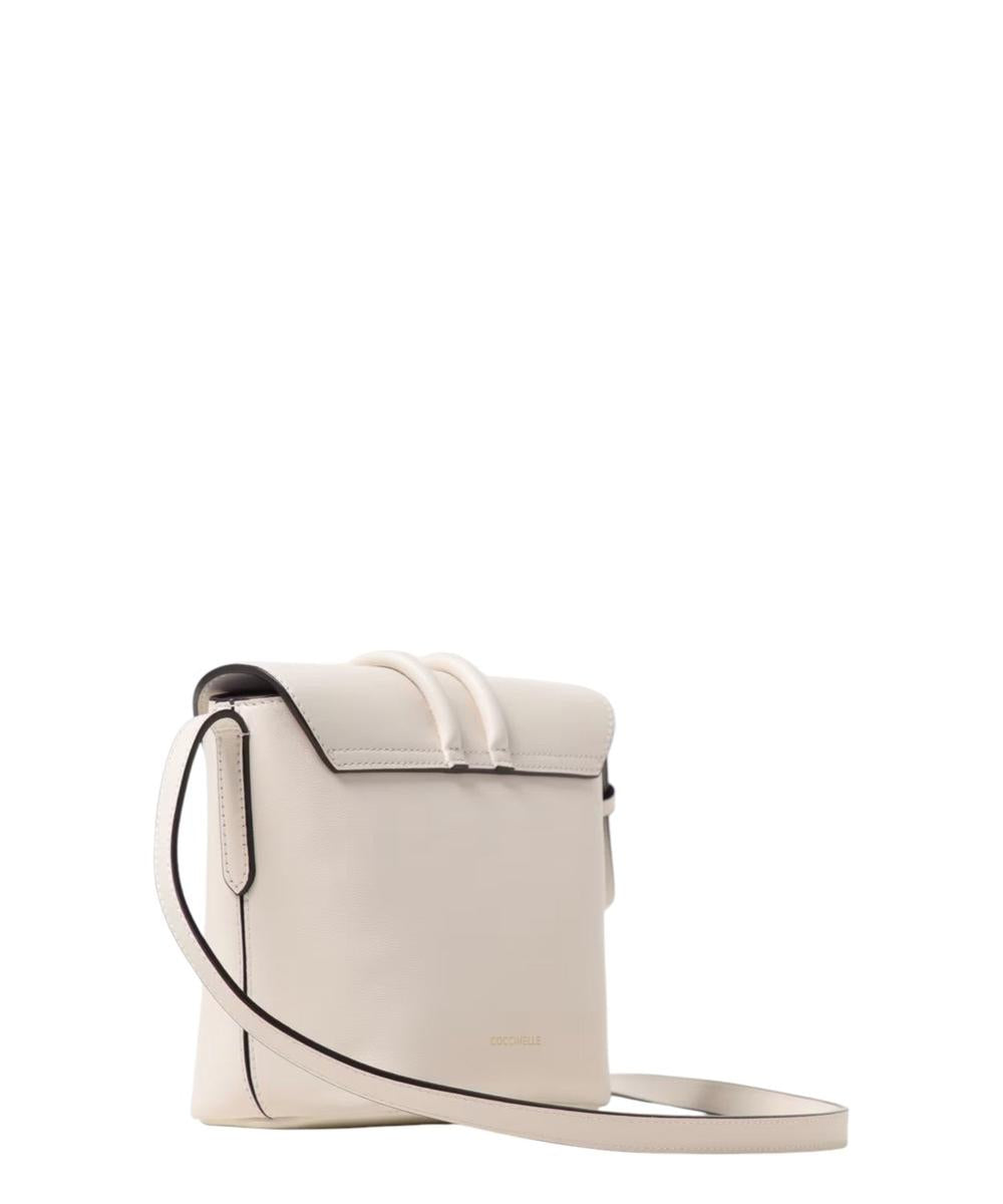 Borsa Tote Coccinelle in Pelle Liscia con Logo Stampato-Coccinelle-Borse a spalla-Vittorio Citro Boutique