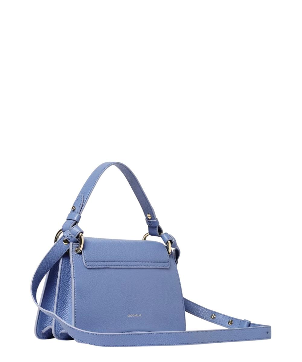 Borsa C-Me Small in Pelle con Logo Coccinelle-Coccinelle-Borse a mano-Vittorio Citro Boutique