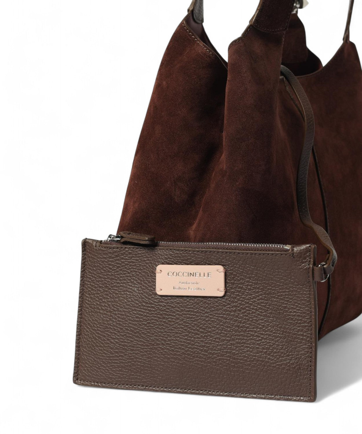 Coccinelle C-Easy Small Borsa a Spalla in Suede