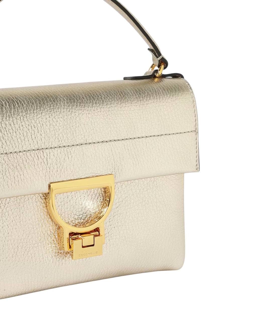 Sac Coccinelle Arlettis Mini en cuir grainé
