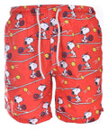 Costume bagno stampa snoopy tennis 1