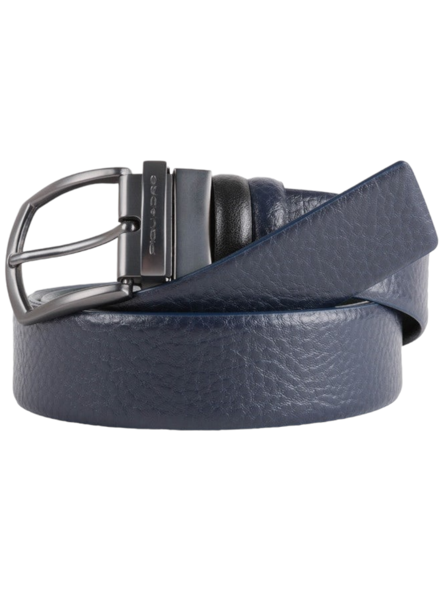 Cintura uomo reversibile con fibbia ad ardiglione-Cinture-Piquadro-Vittorio Citro Boutique