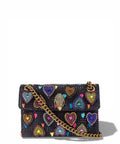Borsa Mini Kensington Kurt Geiger con applicazioni in pietre