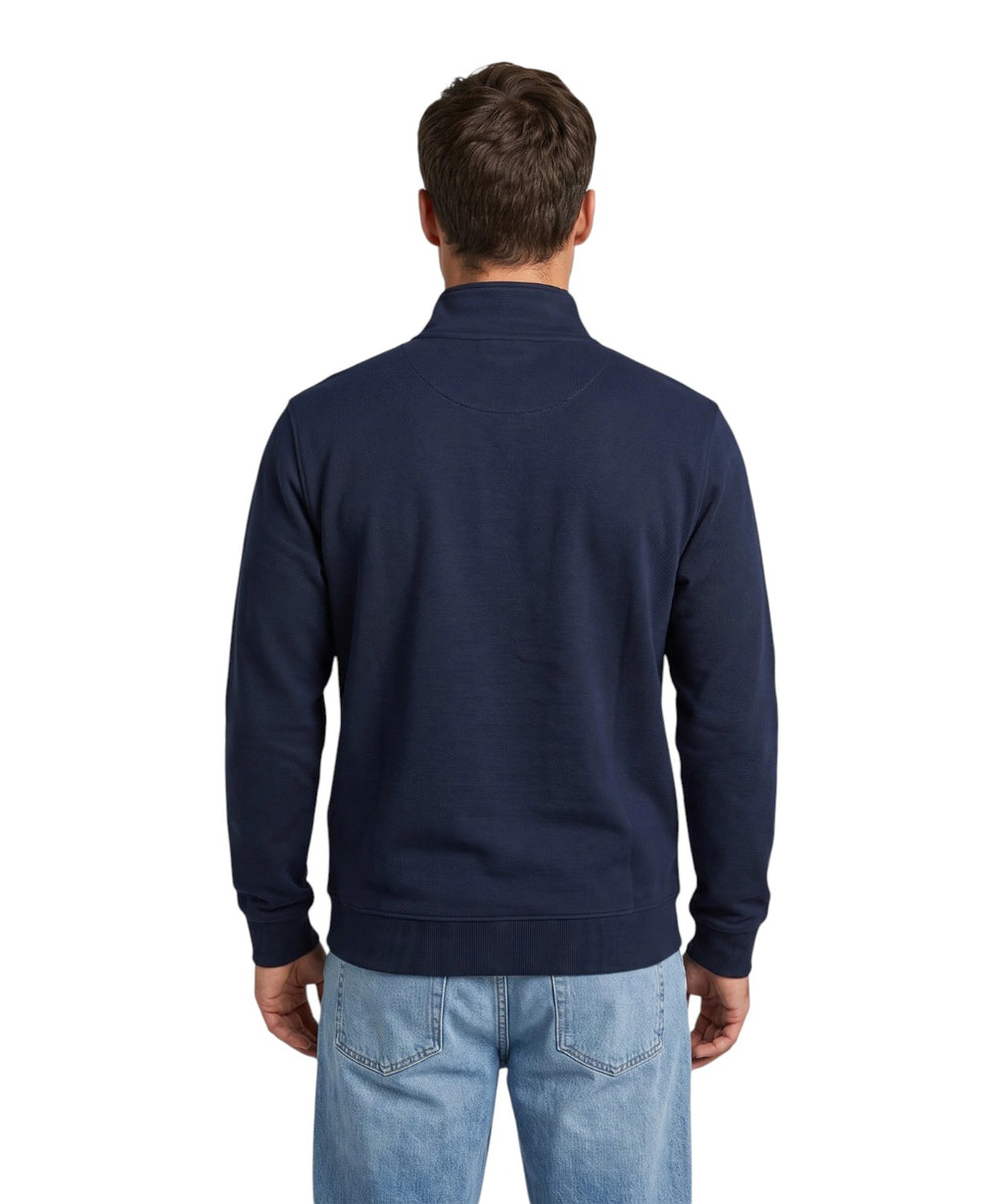 Sweat-shirt Lacoste avec fermeture éclair et poches avant