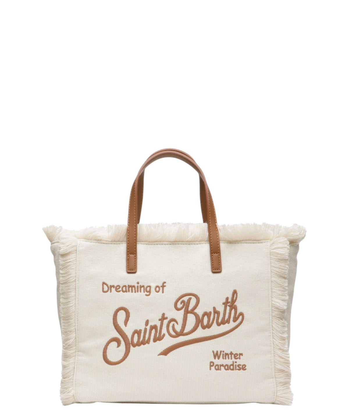 Mc2 Saint Barth Borsa Colette in Velluto a Coste