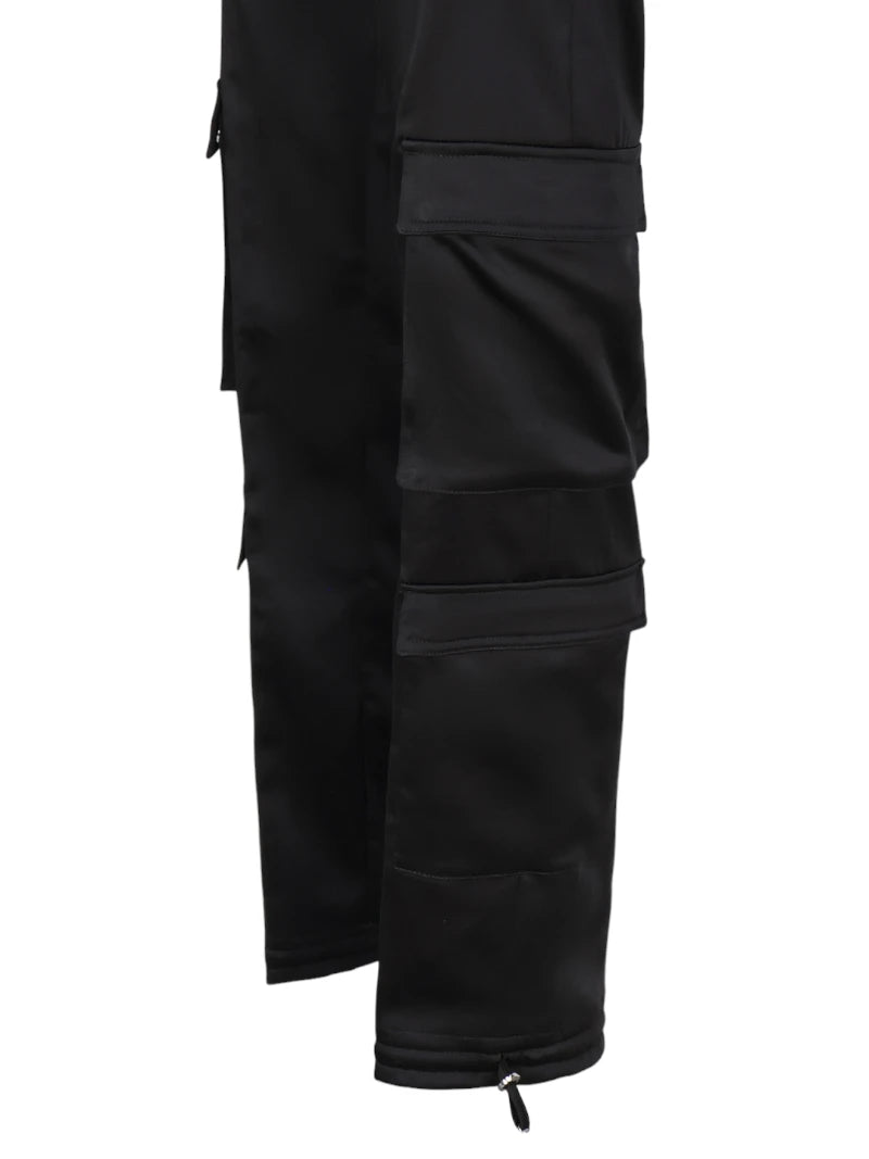 Pantaloni cargo in raso Tori-Pantaloni-Dondup-Vittorio Citro Boutique