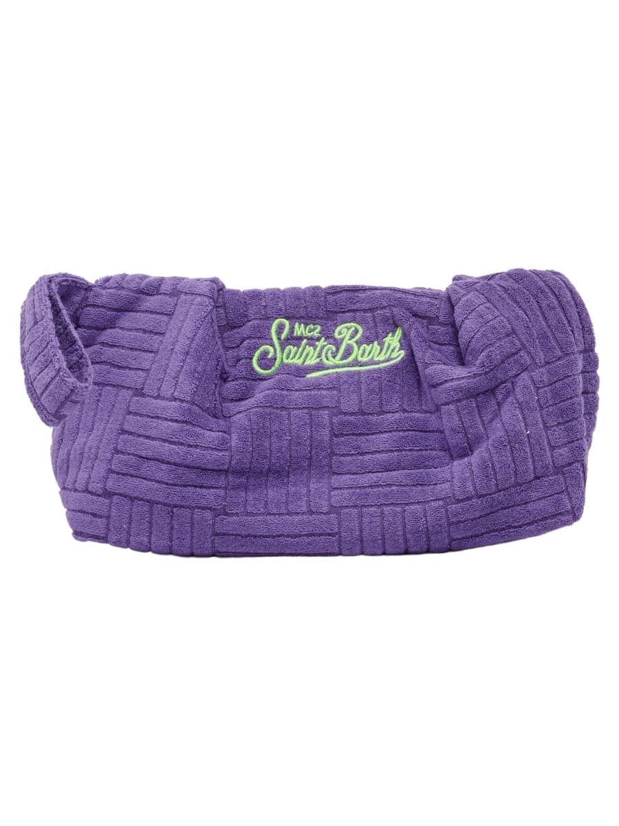 Astuccio terry viola-Pochette-Mc2 Saint Barth-Vittorio Citro Boutique