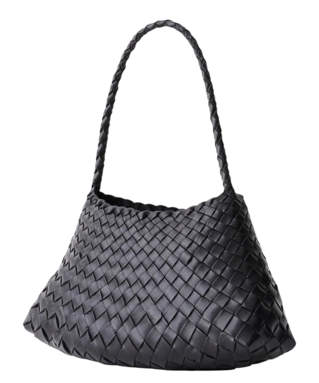 Sac Dragon Rosanna en cuir tressé