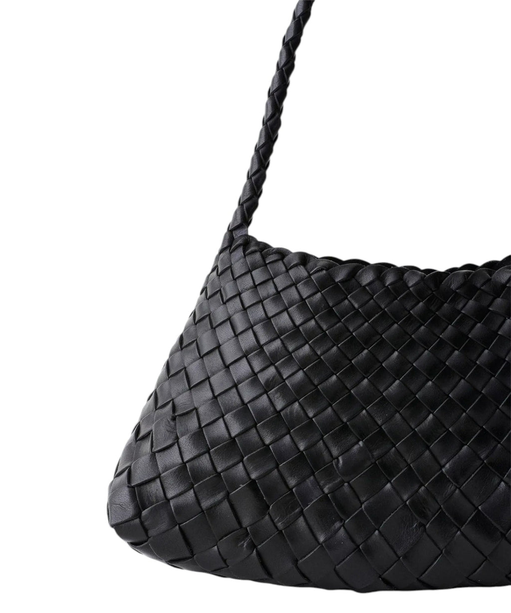 Sac Dragon Rosanna en cuir tressé