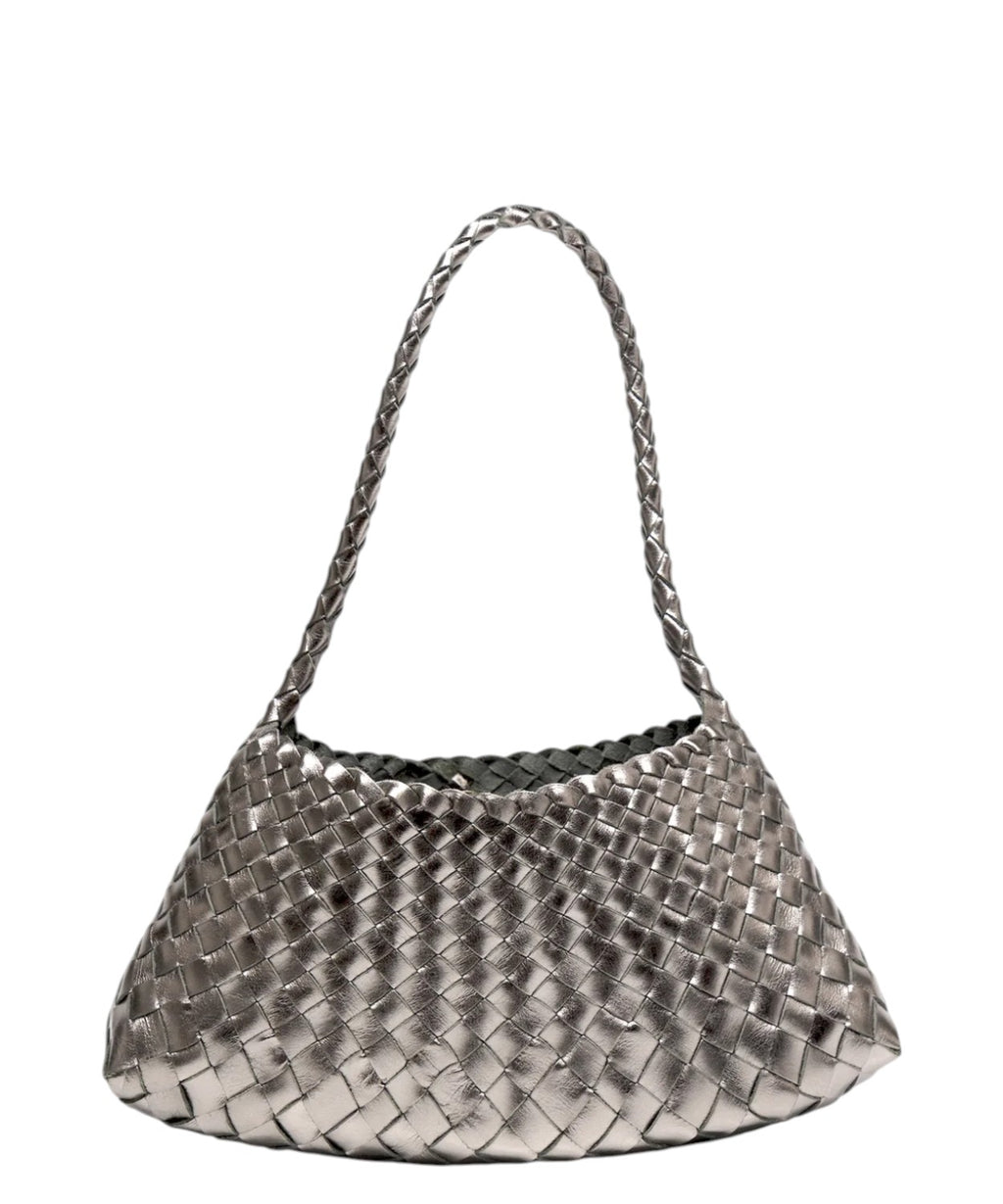 Borsa Rosanna in Pelle intrecciata