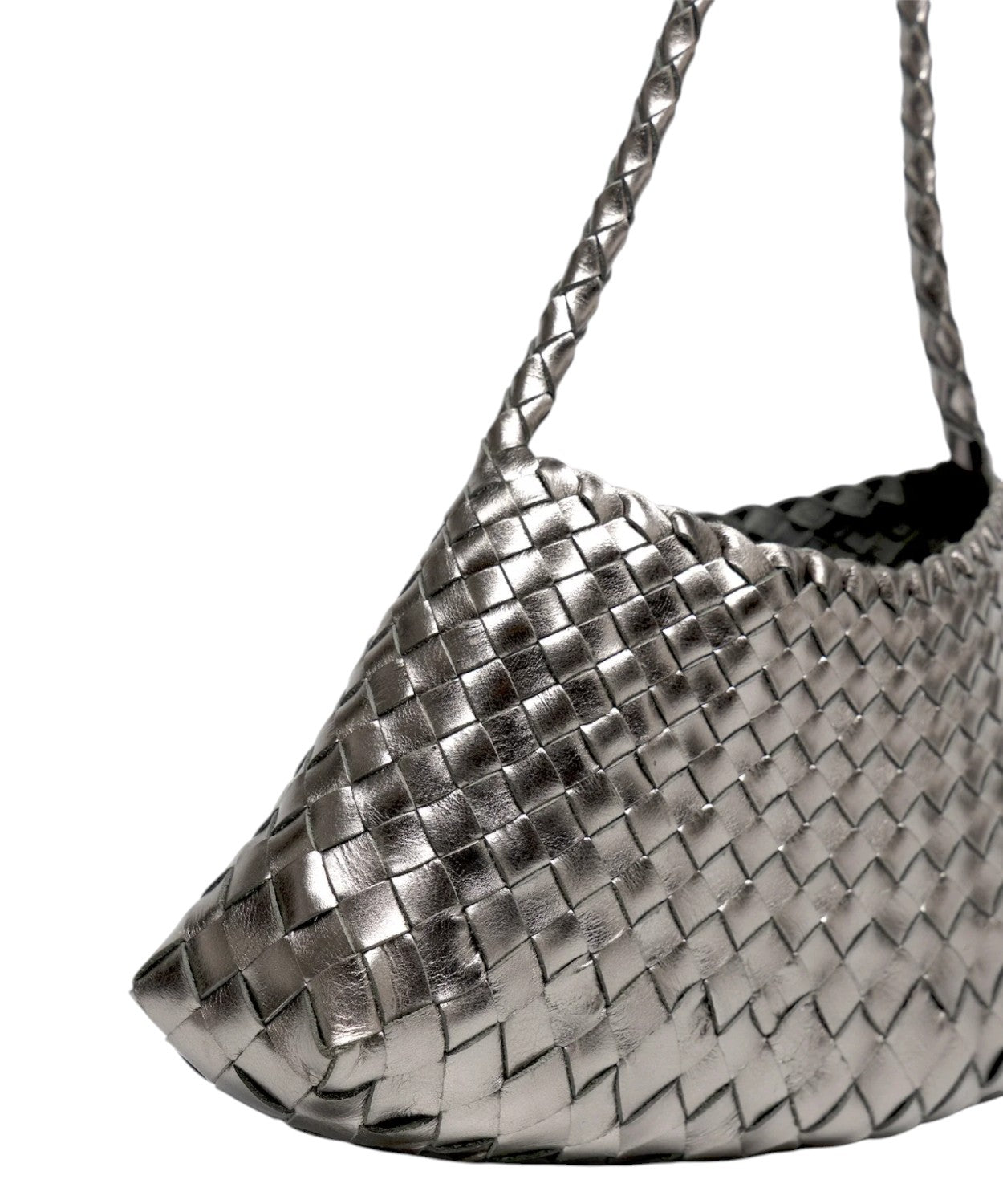 Borsa Rosanna in Pelle intrecciata