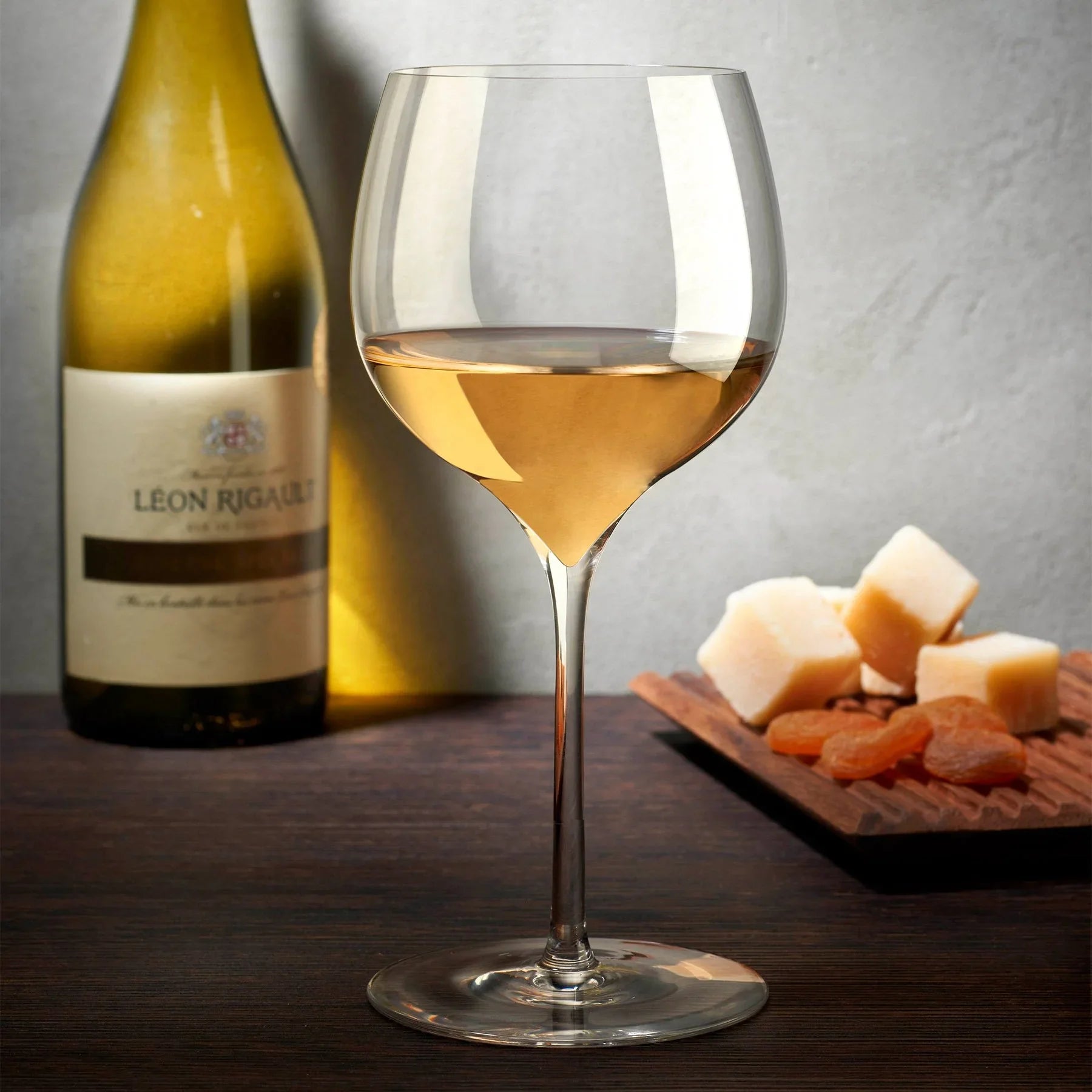 Set 2 calici da vino bianco Dimple