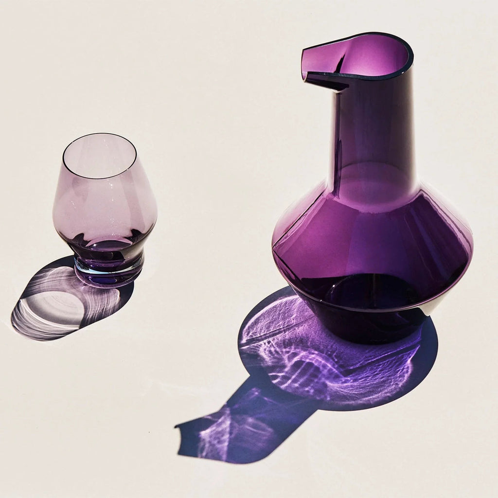 Caraffa da vino Beak viola