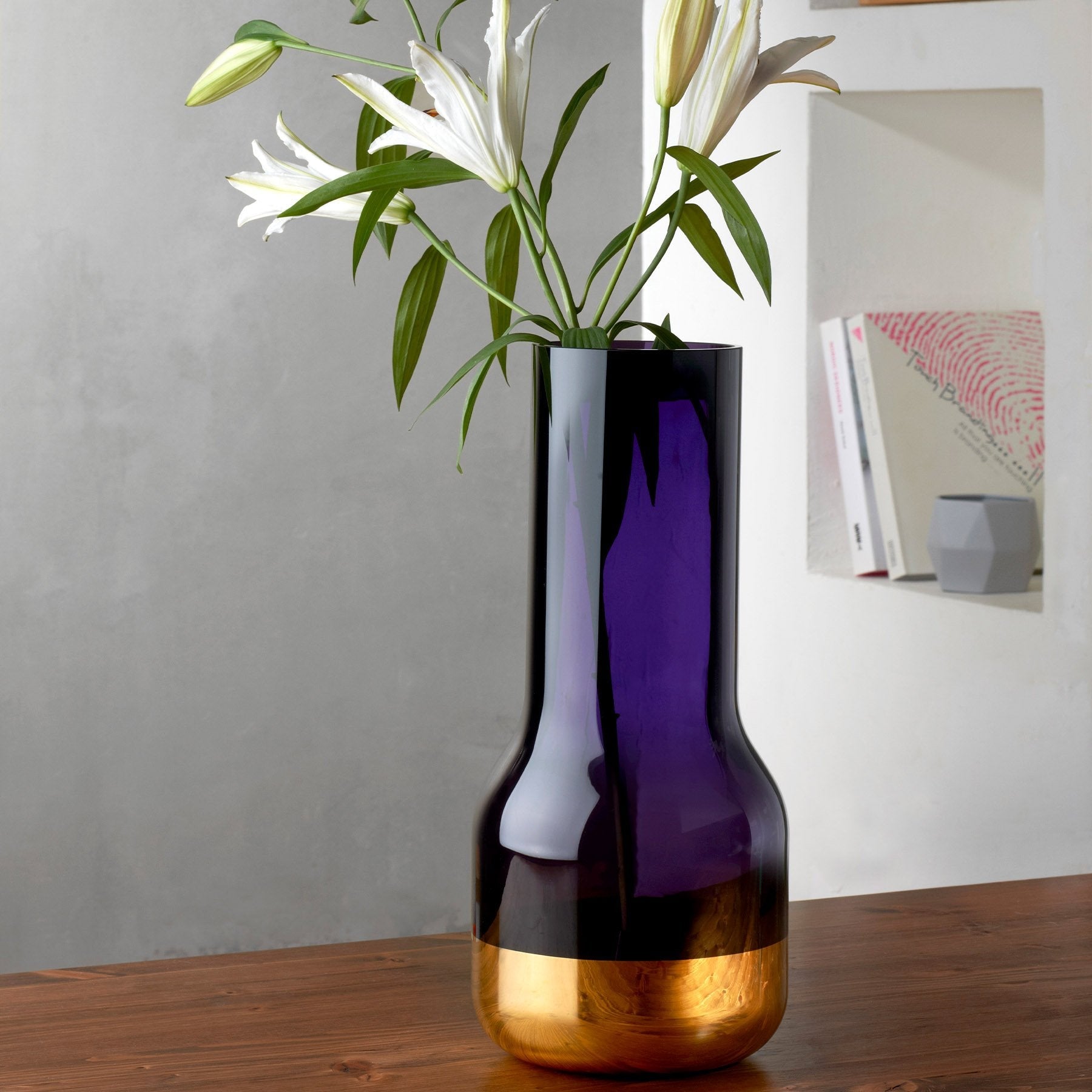 Contour Vase Tall-NUDE EU-Vasi-Vittorio Citro Boutique